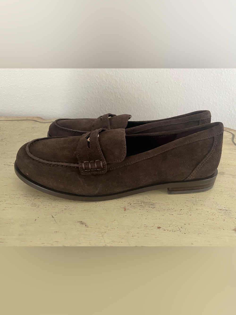 Madewell The Grayson Penny Loafer in Dark Carob Size 10 M NWOB $178 NX648 - Picture 10 of 11
